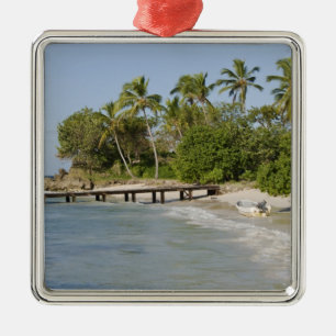 Ornamento De Metal América do Norte, Caribe, República Dominicana.