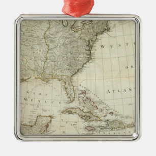 Ornamento De Metal America do Norte composta, ilhas ocidentais de