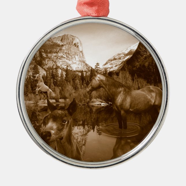 Ornamento De Metal american (Frente)