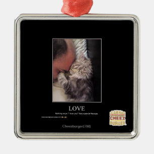 Ornamento De Metal Amor