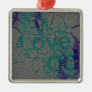 Ornamento De Metal Amor