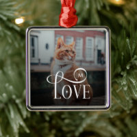 Amor Moderno Pets Gatos Personalizados Foto Monogr