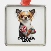 amor por CHIHUAHUA tatuadora mãe tat tinta cachorr