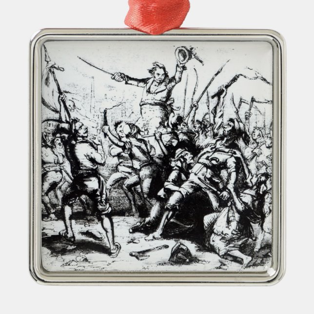 Ornamento De Metal Amotinadores do Luddite, 1811-12 (Frente)