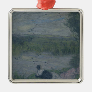 Ornamento De Metal Andorinhas