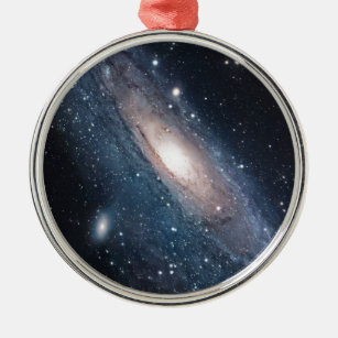 Ornamento De Metal andromeda galáxia Via Látea cosmos universo