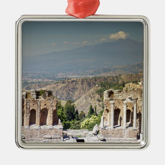 Ornamento De Metal Anfiteatro grego (Frente)