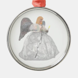 Ornamento De Metal Angel Ornament
