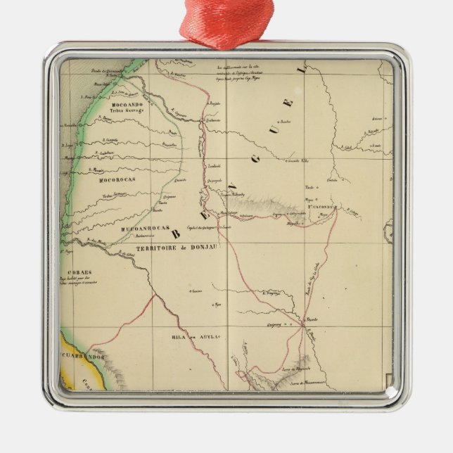 Ornamento De Metal Angola, Namíbia 44 (Frente)