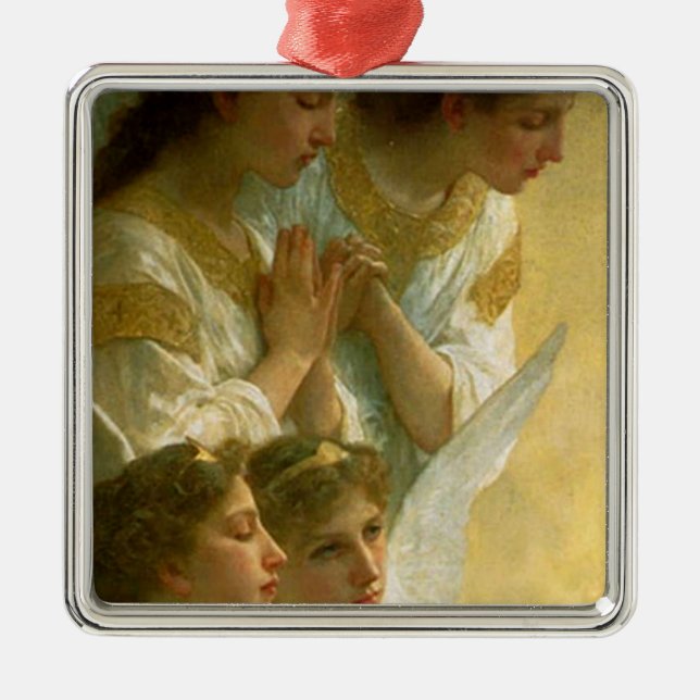 Ornamento De Metal Ângulos de Bouguereau (Frente)