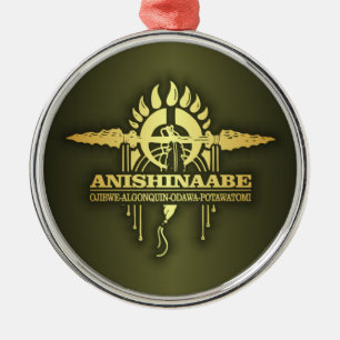Ornamento De Metal Anishinaabe 2o