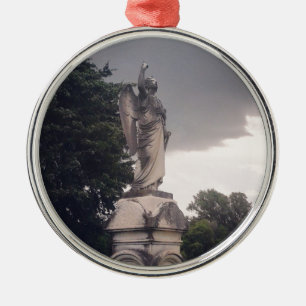 Ornamento De Metal Anjo do Dia da Tempestade