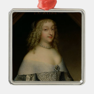 Ornamento De Metal Anne de Gonzaga princesa Palatine