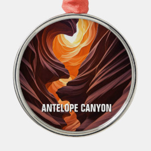 Ornamento De Metal Antelope Canyon Souvenir