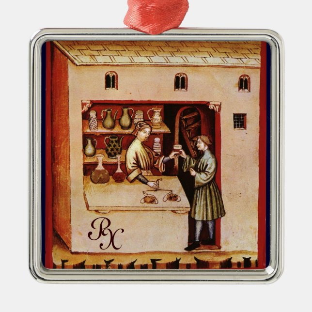 Ornamento De Metal ANTI-FARMACÊUTICA, Fármaco, Bacia Hidrográfica, (Frente)