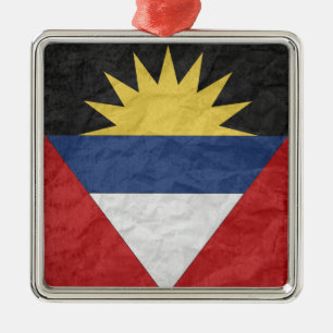 Ornamento De Metal Antígua e Barbuda