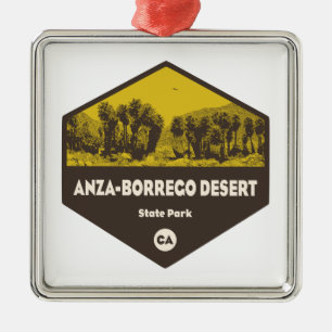 Ornamento De Metal Anza-Borrego Desert State Park Califórnia