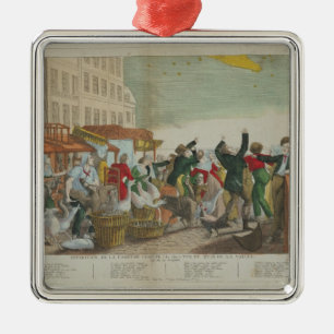 Ornamento De Metal Aparência do grande cometa em 1811