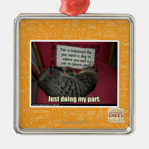 Ornamento De Metal Apenas fazendo minha divisória