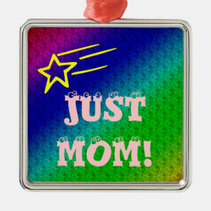 Ornamento De Metal Apenas mãe