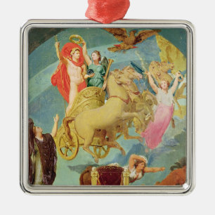 Ornamento De Metal Apotheosis de Napoleon mim 1853