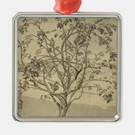 Ornamento De Metal Apple Tree (Watercolor Art) (por Nicholas Roerich)