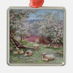 Ornamento De Metal Appleblossom