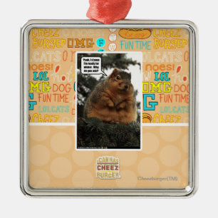 Ornamento De Metal Apronte para o inverno