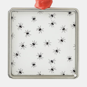 Ornamento De Metal Aranhas