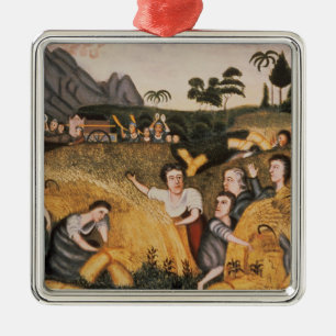 Ornamento De Metal Arca da obrigação contratual, c.1865-80