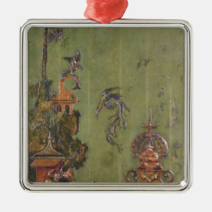 Ornamento De Metal Areje, de uma série de painéis que descrevem