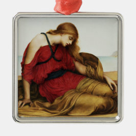 Ornamento De Metal Ariadne em Naxos (Mito Grego Clássico)