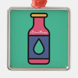 Ornamento De Metal Aromaterapia