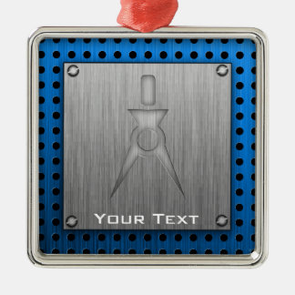 Ornamento De Metal Arquiteto escovado de metal