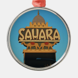 Ornamento De Metal Arquitetura Landmark do Sahara de Las Vegas