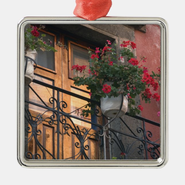 Ornamento De Metal Arquitetura nas ruas de San Miguel de (Frente)