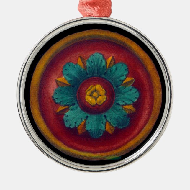 Ornamento De Metal Arquitetura Renascentista Italiana n.o 5 (Frente)