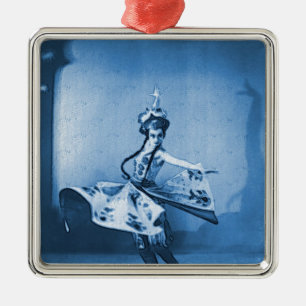 Ornamento De Metal Arte Digital Blue Dancer