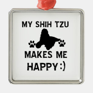 Ornamento De Metal artigos do presente do tzu de shih