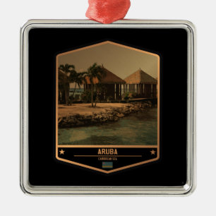 Ornamento De Metal Aruba