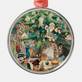 Ornamento De Metal Árvore Natal (1902)