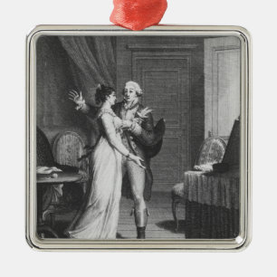 Ornamento De Metal As amarguras de Werther