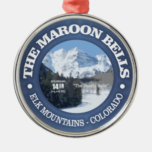 Ornamento De Metal As Bels marrons