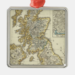 Ornamento De Metal As ilhas britânicas desde 1485