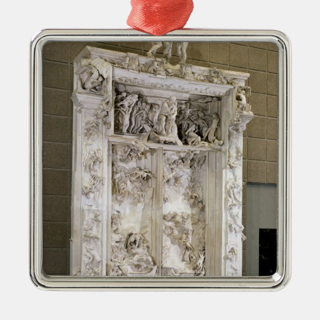 Ornamento De Metal As portas do inferno (Frente)