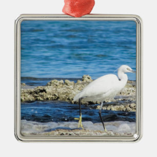Ornamento De Metal Asas de garça personalizadas para aniversários
