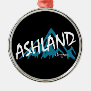 Ornamento De Metal Ashland Oregon Mounties