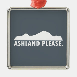 Ornamento De Metal Ashland Oregon, por favor