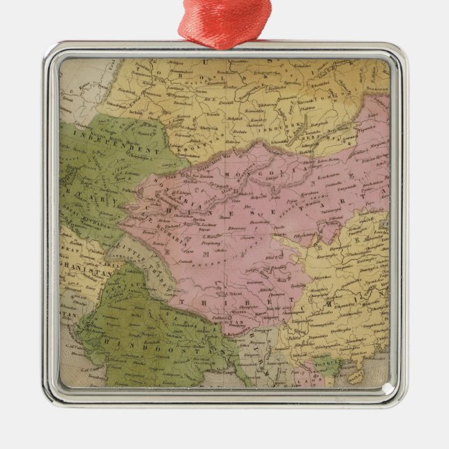 Ornamento De Metal Ásia 12 (Frente)