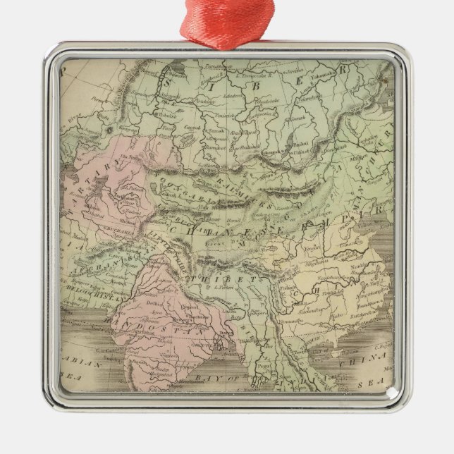 Ornamento De Metal Ásia 16 (Frente)